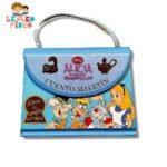 Alicia en el país de las maravillas cuento maletín