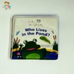 Who lives in the pond